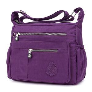 8834 Crossbody Bag Nylon Waterproof Shoulder Handbags Purse Messenger Bag